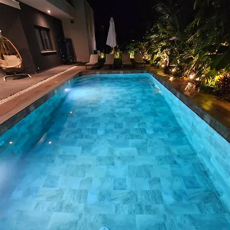 Tg New Luxury Private - Heated Salty Swimming Pool, Outdoor Jacuzzi, Sauna, Exotic Garden Villa