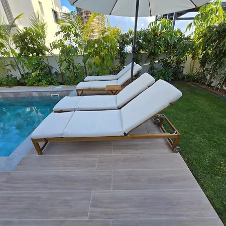 Villa Tg New Luxury Private - Heated Salty Swimming Pool, Outdoor Jacuzzi, Sauna, Exotic Garden *