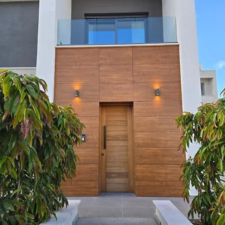 Villa Tg New Luxury Private - Heated Salty Swimming Pool, Outdoor Jacuzzi, Sauna, Exotic Garden Limassol