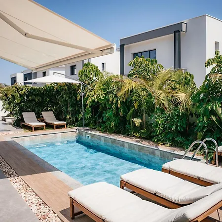 וילה Tg New Luxury Private & - Heated Salty Swimming Pool, Outdoor Jacuzzi, Sauna, Exotic Garden