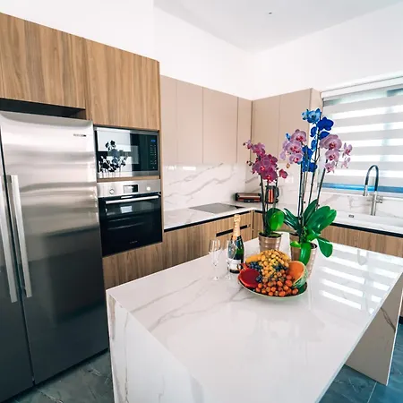 别墅 Tg New Luxury Private & - Heated Salty Swimming Pool, Outdoor Jacuzzi, Sauna, Exotic Garden 利马索尔