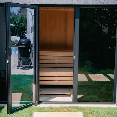 别墅 Tg New Luxury Private & - Heated Salty Swimming Pool, Outdoor Jacuzzi, Sauna, Exotic Garden *