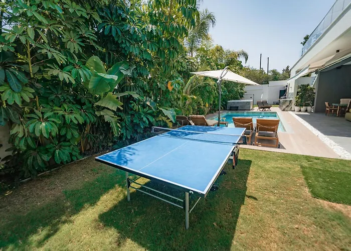 Tg New Luxury Private & - Heated Salty Swimming Pool, Outdoor Jacuzzi, Sauna, Exotic Garden ヴィラ