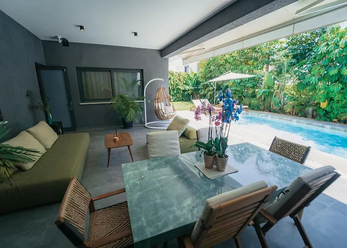 Villa Tg New Luxury Private & - Heated Salty Swimming Pool, Outdoor Jacuzzi, Sauna, Exotic Garden