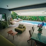 Tg New Luxury Private & - Heated Salty Swimming Pool, Outdoor Jacuzzi, Sauna, Exotic Garden Villa