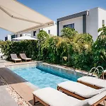 Villa Tg New Luxury Private & - Heated Salty Swimming Pool, Outdoor Jacuzzi, Sauna, Exotic Garden