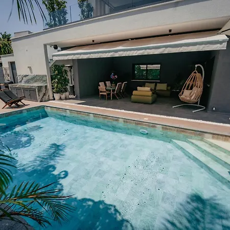 וילה Tg New Luxury Private & - Heated Salty Swimming Pool, Outdoor Jacuzzi, Sauna, Exotic Garden *